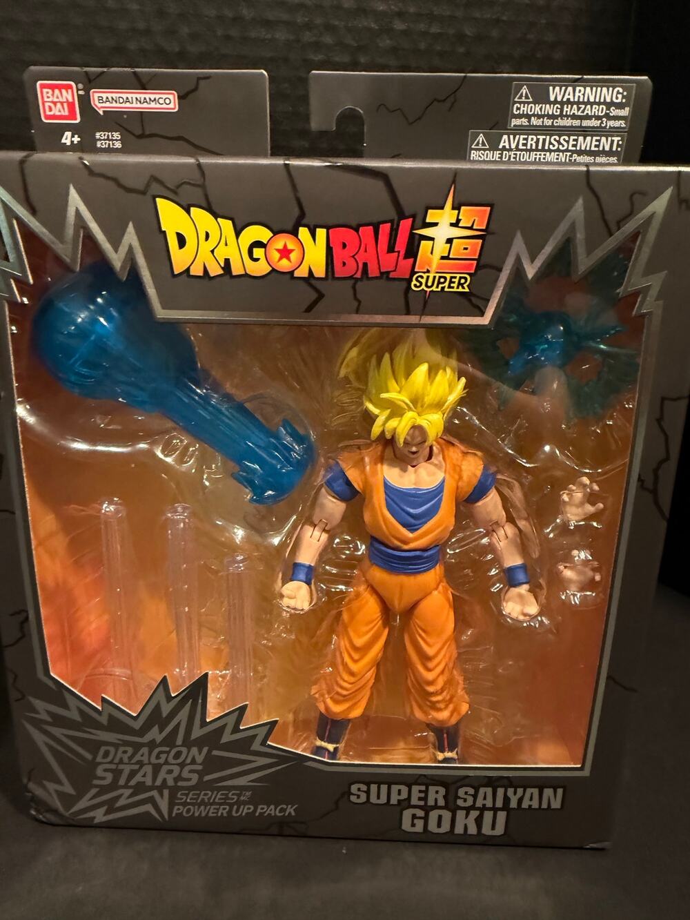 Bandai Dragon Ball Stars Super Saiyan Goku 6.5” Action Figure
